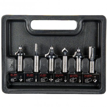 Trend Router Cutter Set SET/SS11X1/2TC 6 Piece 