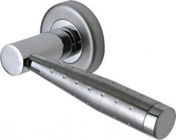 Marcus SC3875-AP Roda Round Rose Lever Door Handles Apollo Split Finish 21.48