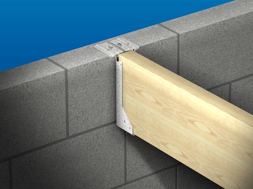 How To Fix Timber Joists Into Breeze