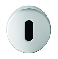 Serozzetta SZC003SC Standard Lock Profile Escutcheon Satin Chrome 2.13