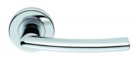 Serozzetta Door Handles SZC020CP Dos Lever on Rose Polished Chrome 12.68