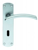 Serozzetta Door Handles SZC031SC Tres Lever Lock Satin Chrome £21.15