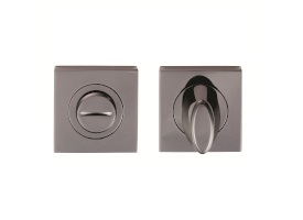 Serozzetta Bathroom Turn & Release on Square Rose SZM004SQBN Black Nickel 12.76