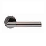 Serozzetta Door Handles SZM160BN Trend Lever on Rose Black Nickel 22.48