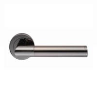 Serozzetta Door Handles SZM160BN Trend Lever on Rose Black Nickel 21.71