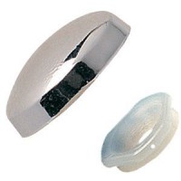 Plastic Dome Screw Cover Caps Chrome Pack of 200 £17.45
