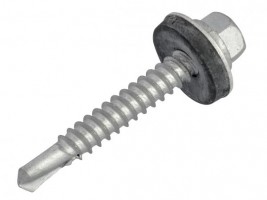 Techfast Roofing Screws 5.5 x 25mm Hex Self Drilling Light Section Pack of 100 £9.46