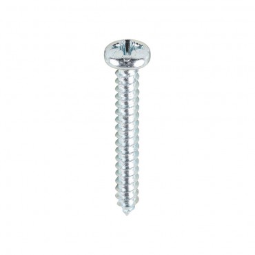 Self Tapping Screws Pan Head Pozi Z/P 1" x 6s Box of 200