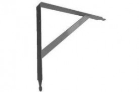 Stay Shelf Bracket 450mm x 400mm Grey 15.44
