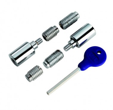 Sliding Sash Window Stop Polished Chrome WF18CP