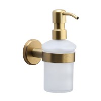 Soap Dispenser Bathroom Accessory Marcus Oxford Satin Brass 17.41