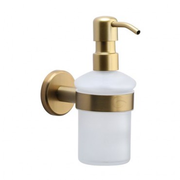 Soap Dispenser Bathroom Accessory Marcus Oxford Satin Brass