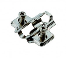 Soft Close Hinge Mounting Plate 2mm £0.34
