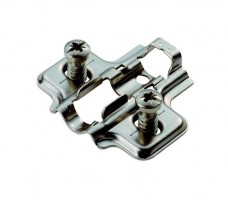 Soft Close Hinge Mounting Plate 2mm 0.36