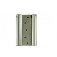 D&E 125mm Compact Double Action Spring Hinges Silver per pair £35.96