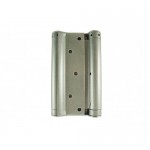 D&E 175mm Compact Double Action Spring Hinges Silver per pair 86.56