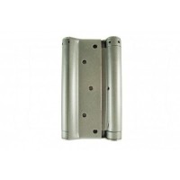 D&E 175mm Compact Double Action Spring Hinges Silver per pair 86.56