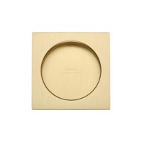 Square Flush Pulls Pair Marcus SQ2327-SB Satin Brass 47.08