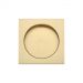 Square Flush Pulls Pair Marcus SQ2327-SB Satin Brass