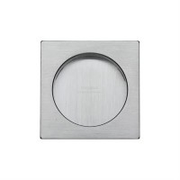 Square Flush Pulls Pair Marcus SQ2327-SC Satin Chrome 48.24