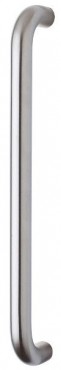 Pull Handle Bolt Fix Contract 150mm x 19mm Satin Stainless Steel