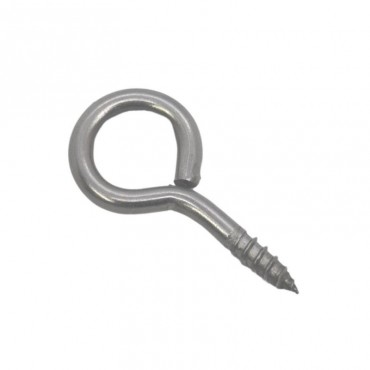 Stainless Steel Screw Eye 100mm x 7.3mm