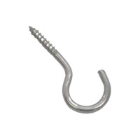 Stainless Steel Screw Hook 100mm x 7.3mm 1.39