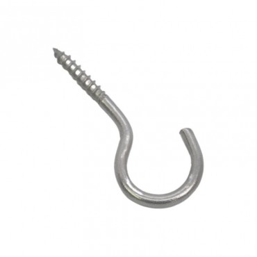 Stainless Steel Screw Hook 100mm x 7.3mm