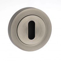 Old English Lever Key Escutcheon OEESCKMBN Matt Gun Metal (Sold In Pairs) 13.69