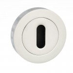 Mediterranean Lever Key Escutcheon M-ESC-K-CP Polished Chrome (Sold In Pairs) 8.40