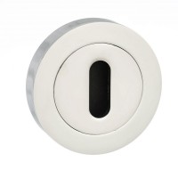 Mediterranean Lever Key Escutcheon M-ESC-K-CP Polished Chrome (Sold In Pairs) 8.40