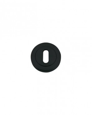 Standard Key Escutcheon Stanza ZPZ002-OMB Oscuro Matt Black