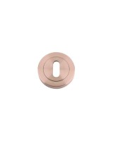 Standard Key Escutcheon Stanza ZPZ002-TRG Tuscan Rose Gold 2.45