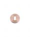 Standard Key Escutcheon Stanza ZPZ002-TRG Tuscan Rose Gold