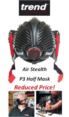 Trend Air Stealth P3 Half Mask.