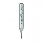 Straight Router Cutter Trend C034Bx1/4TC Single Flute 1.5mm Dia x 6mm Cut 22.96