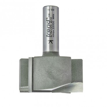 Trend Router Cutter Straight Two Flute 4/15x1/2TC 50.8mm Dia