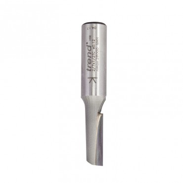 Trend Router Cutter Straight Single Flute 2/7x1/2TC 9.5mm Diameter