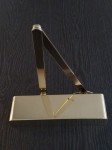 Synergy Door Closer S600 Size 2 - 4 with Backcheck Semi Radius Cover Polished Brass 81.60