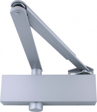 Synergy Door Closer S600 Size 2 - 4 with Backcheck Silver Trimplate