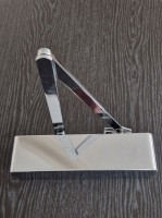 Synergy Door Closer S900 Size 2 - 6 with Backcheck Semi Radius Cover Polished Stainless Steel 159.12