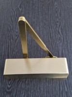 Synergy Door Closer S900 Size 2 - 6 with Backcheck Semi Radius Cover Satin Brass 198.00