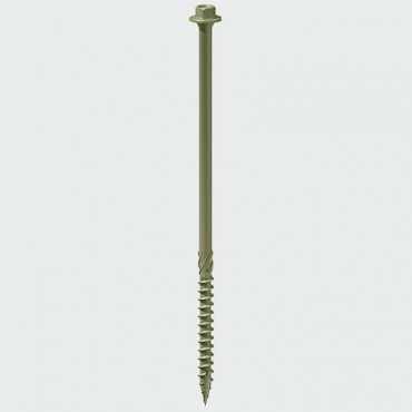 Timber Screws In-Dex Hex Head Timco Green 6.7 x 100 Box of 50