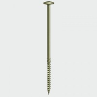 Timber Screws In-Dex Wafer Head Torx Timco 6.7mm x 125mm Green Box of 50 15.12