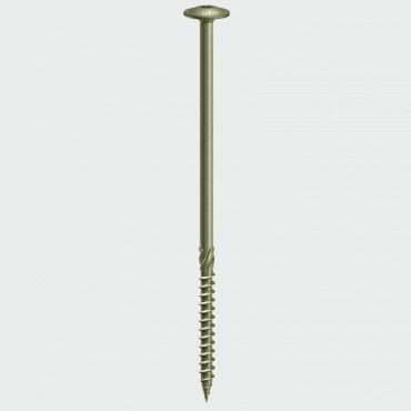 Timber Screws In-Dex Wafer Head Torx Timco 6.7mm x 150mm Green Box of 50