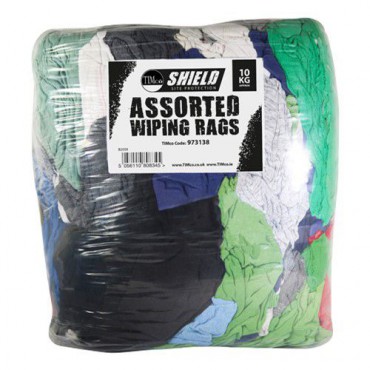 Timco Assorted Wiping Rags 10kg