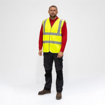 Timco Hi-Visibility Vest Yellow XXL