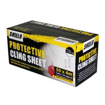 Timco Protective Cling Sheet 50M x 4M