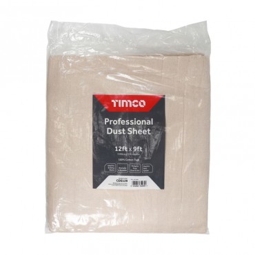 Timco Professional Dust Sheet 12ft x 9ft