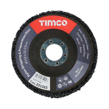Timco Nylon Stripping & Preparation Disc 115mm Box of 10